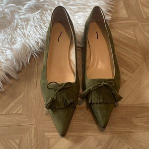 J. Crew Kiltie Flats